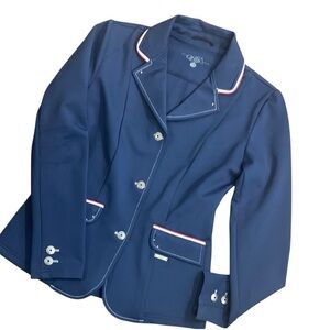 QHP Coco Youth Competition Jacket – Midnight Blue – Size 176 (16)